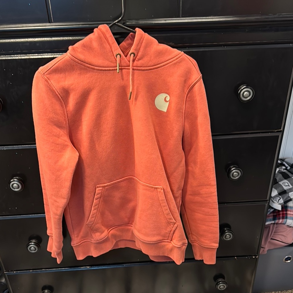 Carhartt Orange Sweatshirt Hoodie